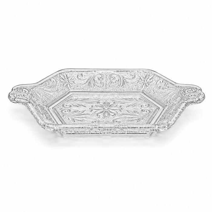 1950s Indiana Glass Taira Sandwich Glass UnderTray - Made in USA