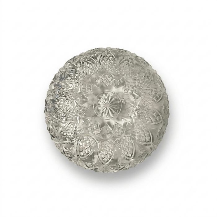 1980s FNG Pressed Glass Bowl - First National Glassware Indonesia