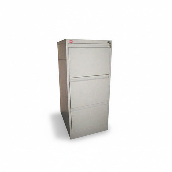 3-drawer vertical filing cabinet by SOHO II IFLORENCE, light gray, 3 drawers