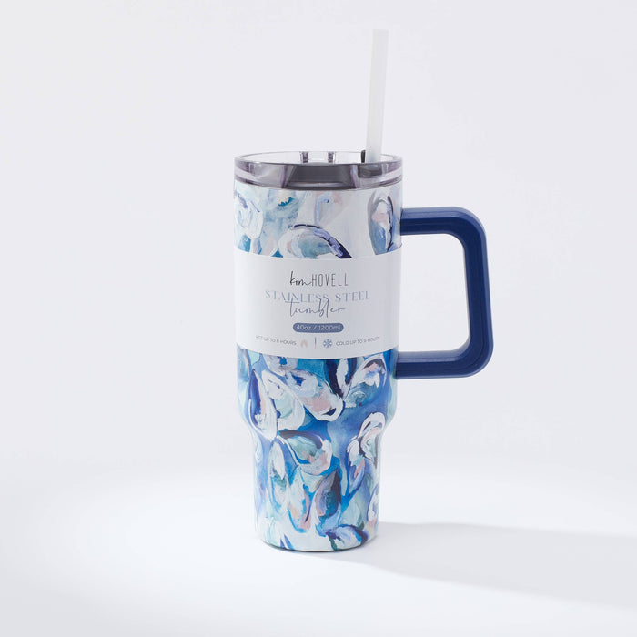 40oz Tumbler - Azul Oysters: Default Title