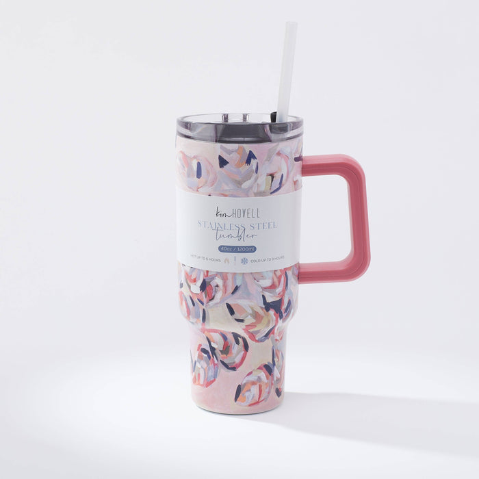 40oz Tumbler - Peach Gems: Default Title