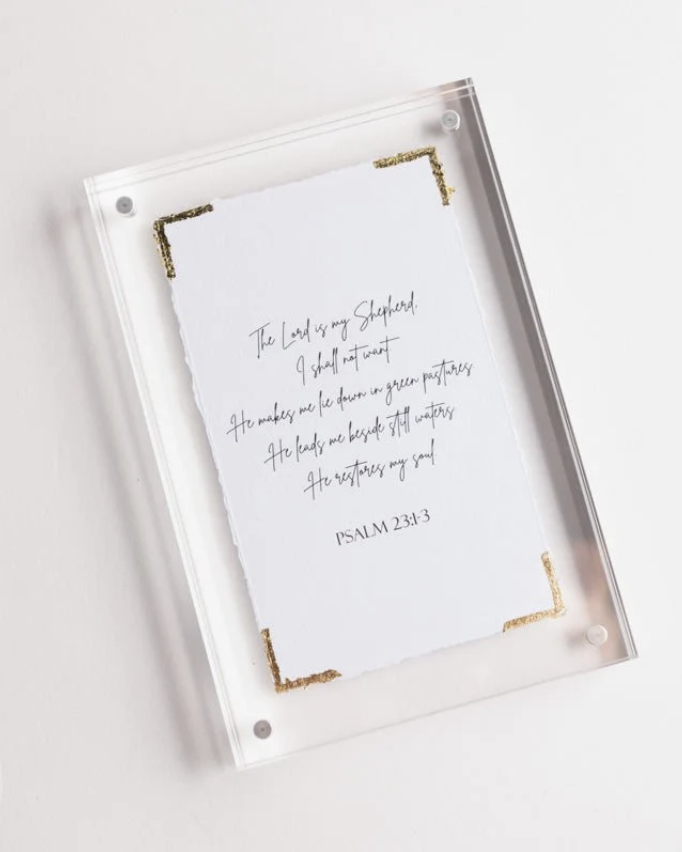 4x6 Psalm 23