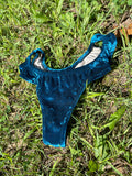 Blue Velvet Moldie Goldies Bikini Bottoms