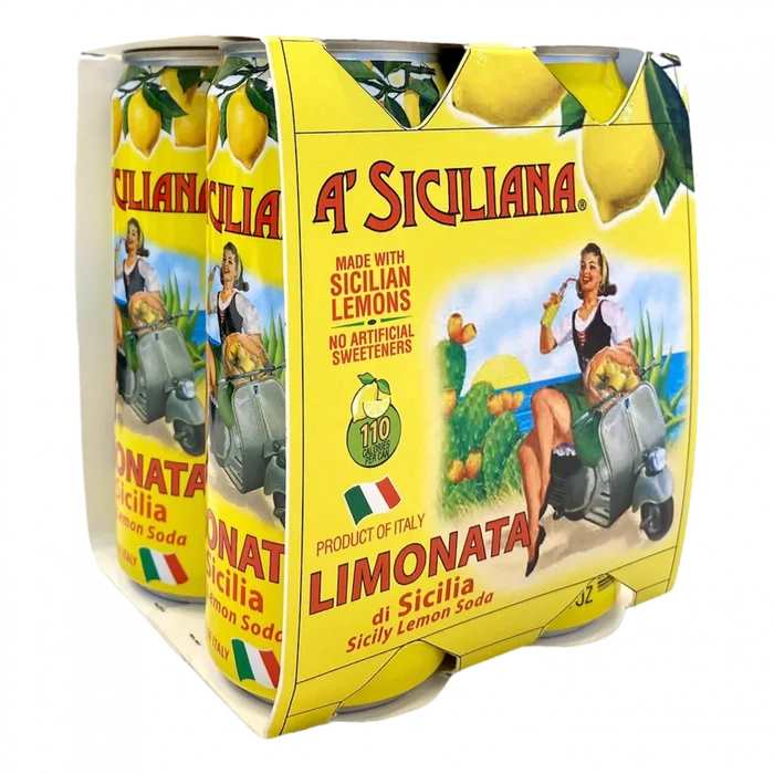 A' Sicilian - Limonata Di Sicilia - 24 / Pack Case