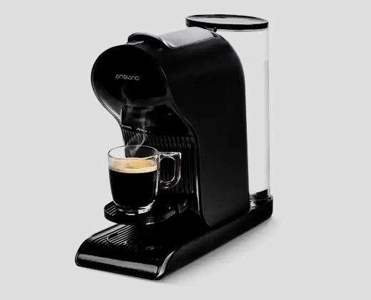 Ambiano Coffee Nespresso Capsule Machine + 100ct Case of Borbone Pods