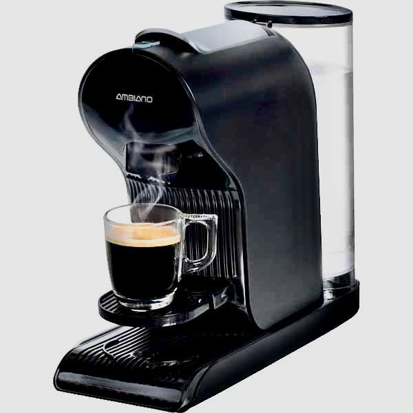 Ambiano Coffee Nespresso Capsule Machine + 100ct Case of Borbone Pods
