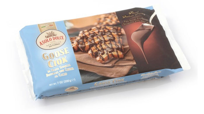 Asolo Dolce Goose Chocolate Pastry Puffs 2 Pack