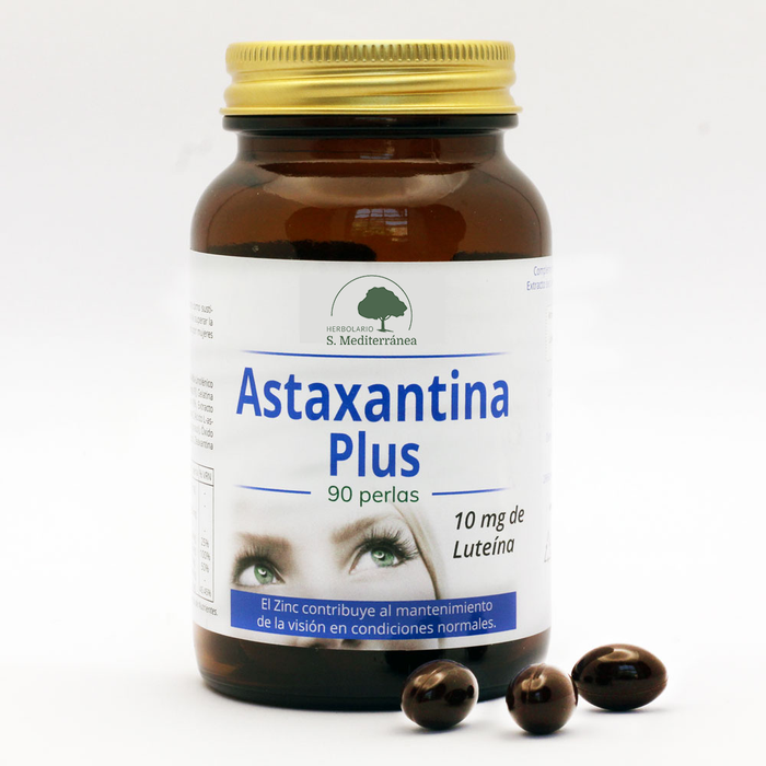 Astaxantina Plus - 90 Perlas. Herbolario S. Mediterránea