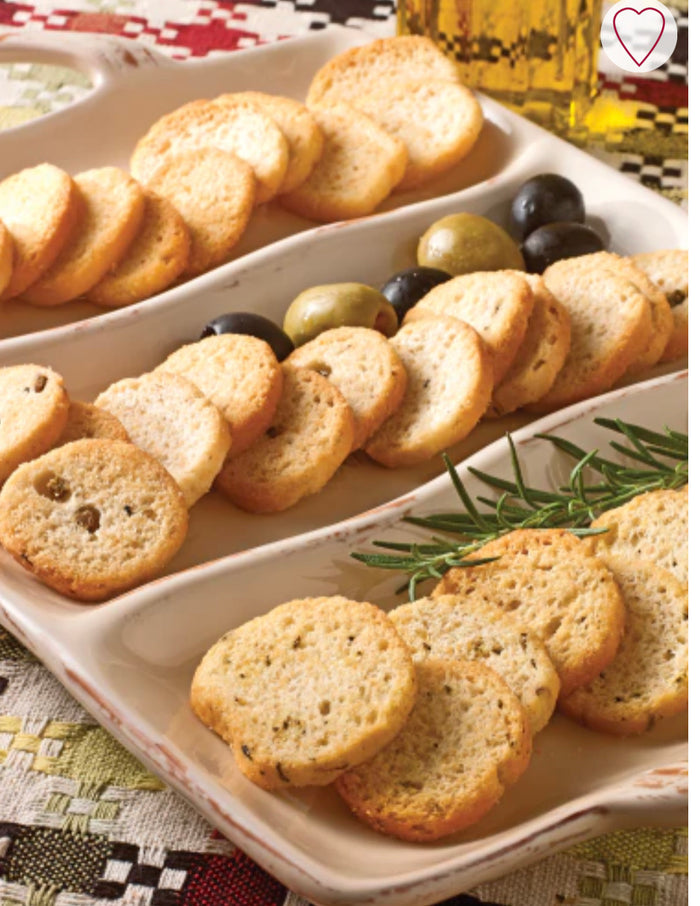 Asturi Classico Bruschettini - Virgin Olive Oil (Snack Size Italian Bruschetta Toasts)4.23 oz (12-Pack Special)