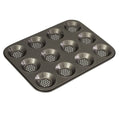 Bakemaster Non-Stick Shallow Baking Pan - 12 Cup