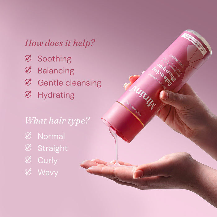 Balancing Shampoo - Uplifting Pink Grapefruit - 1L Refill
