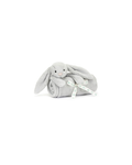 Bashful Silver Bunny Blankie