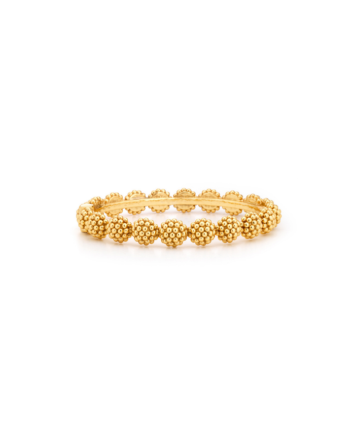 Berry Eternity Hinged Bangle, S/M