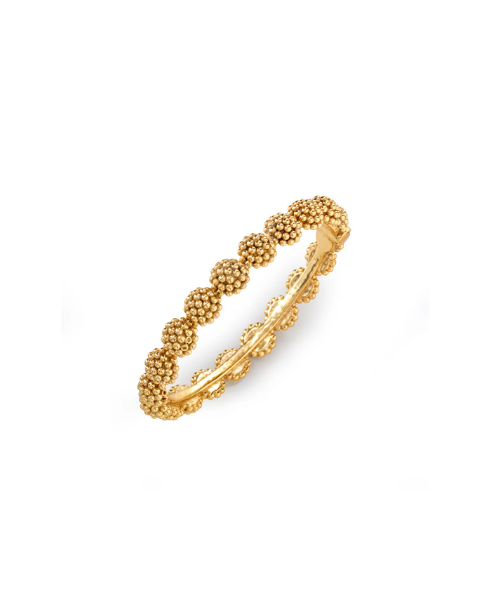 Berry Eternity Hinged Bangle, S/M