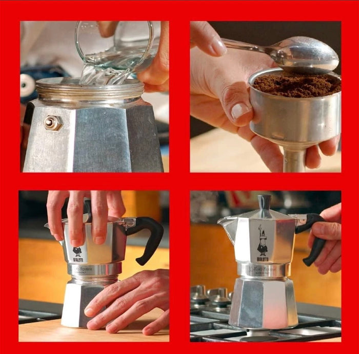 Bialetti - Moka Express: Iconic Stovetop Espresso Maker, Makes Real Italian Coffee