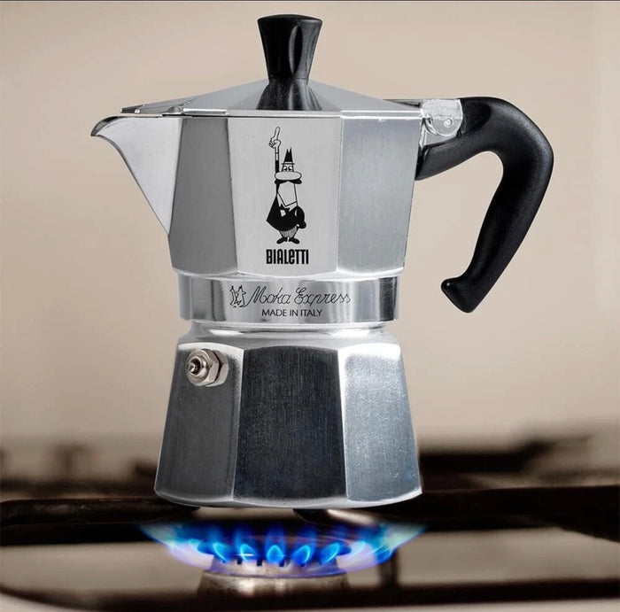 Bialetti - Moka Express: Iconic Stovetop Espresso Maker, Makes Real Italian Coffee