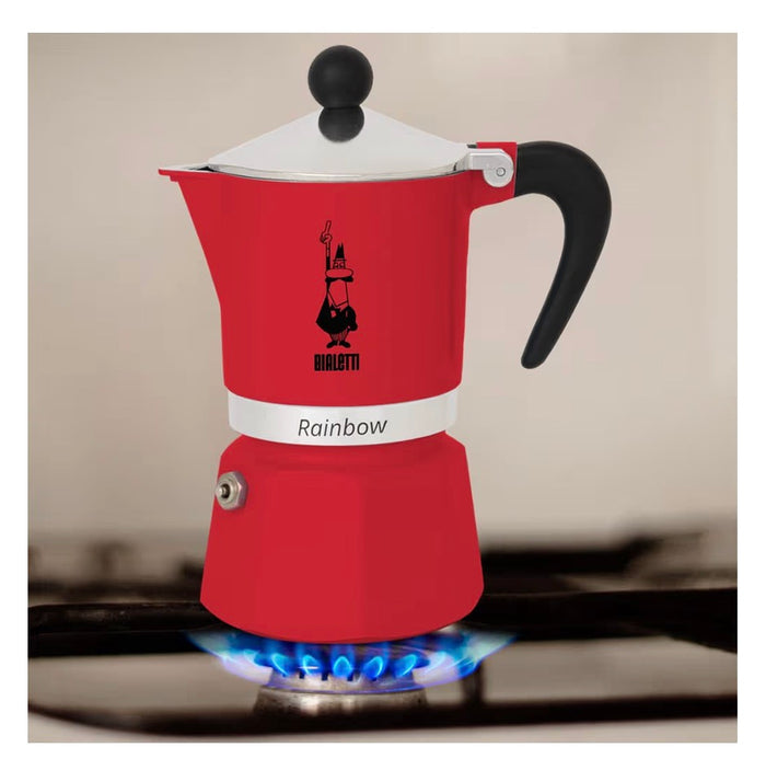 Bialetti Rainbow Espresso Italian Coffee Maker 1-Cup