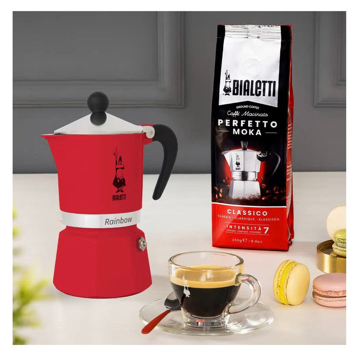 Bialetti Rainbow Espresso Italian Coffee Maker 1-Cup