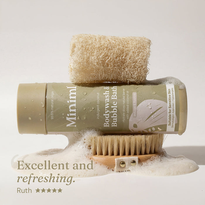 Bodywash + Bubblebath - Indulgent Coconut - Bulk Refill