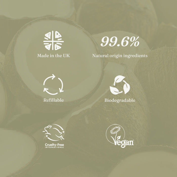Bodywash + Bubblebath - Indulgent Coconut - Bulk Refill