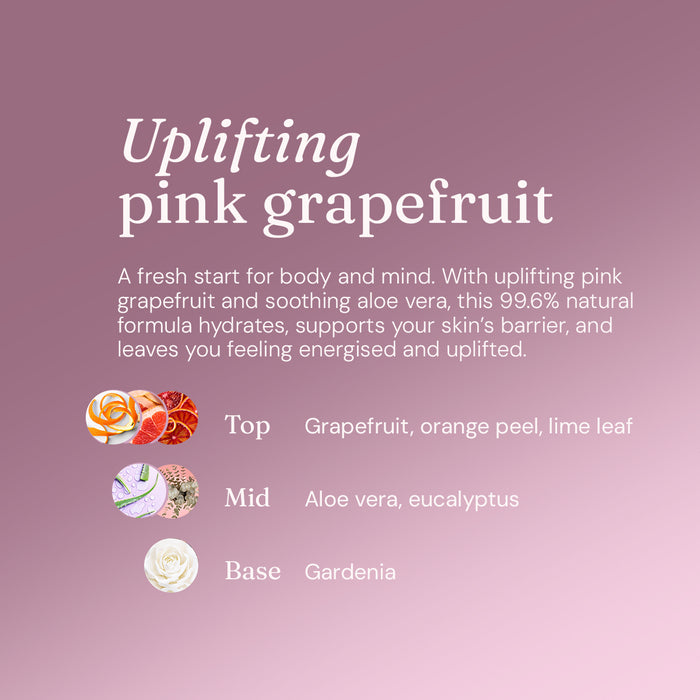 Bodywash + Bubblebath - Uplifting Pink Grapefruit