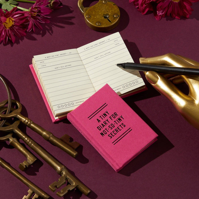 Brass Monkey Tiny Diary for Not So Tiny Secrets