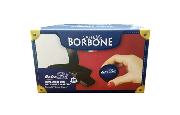 Caffe Borbone - Dolce Gusto NESCAFÉ® Compatible Capsules (Miscela Blue) - 90/CS