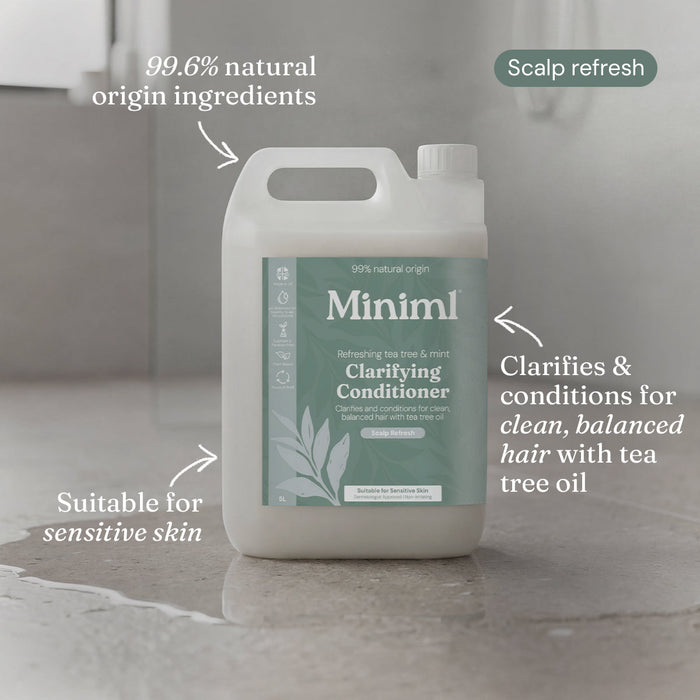 Clarifying Conditioner - Refreshing Tea Tree + Mint - Bulk Refill