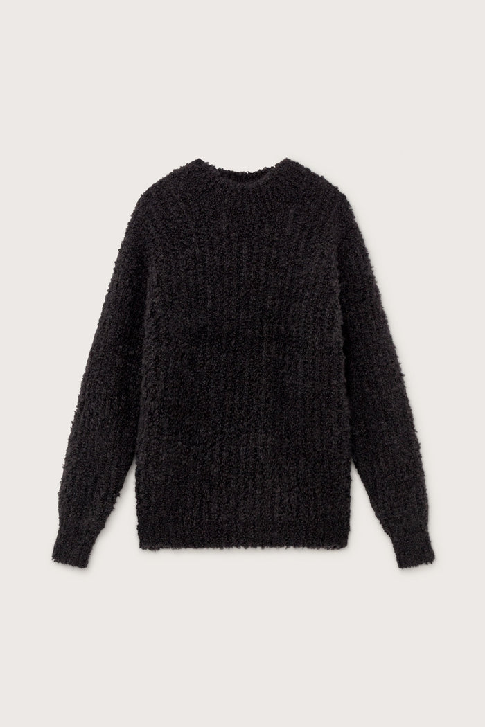 Shop cotys sweater black by Thinking Mu on thegreenlabels