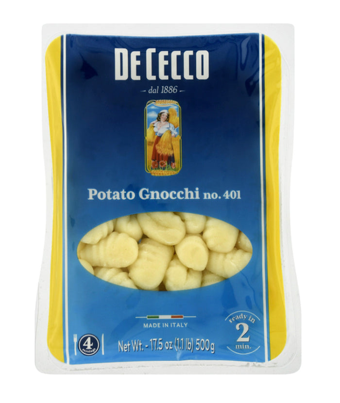 De Cecco Potato Gnocchi 17.6 oz / 12Packages in case