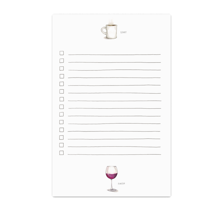 E. Frances - Start And Finish Notepad