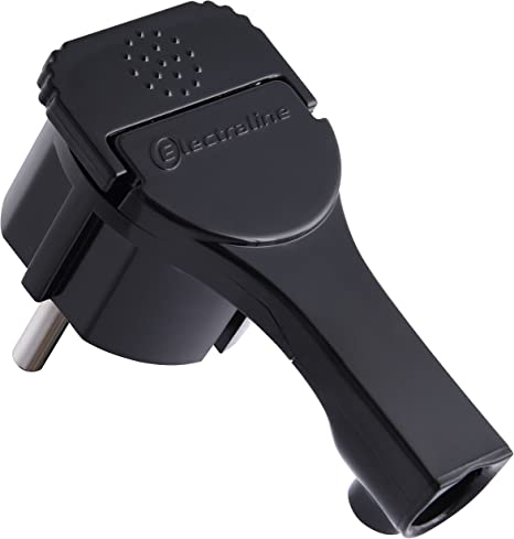 Electraline 523068 Plug Black