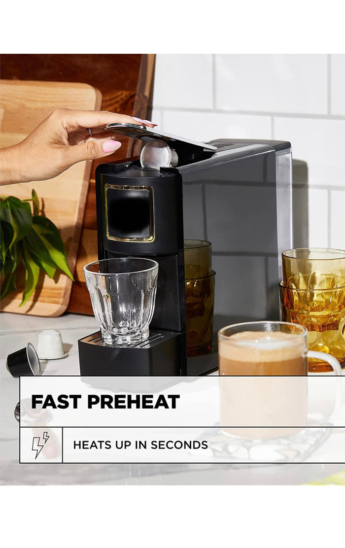 Espresso Machine + 1 Case of Borbone Espresso Capsules-100ct