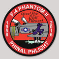 F-4 Phantom Phinal Phlight Patch and Sticker