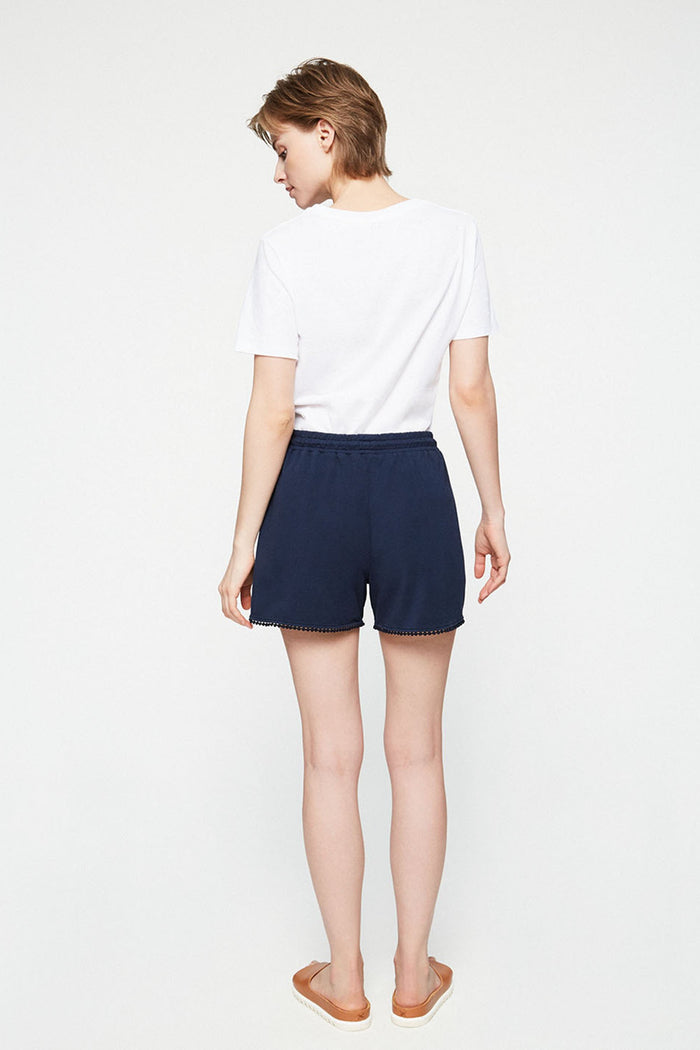 finaa pants dark navy by Armedangels on thegreenlabels
