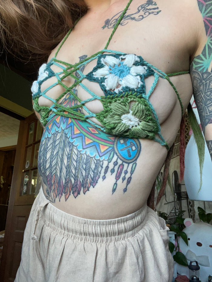Flower micro corset 🌸