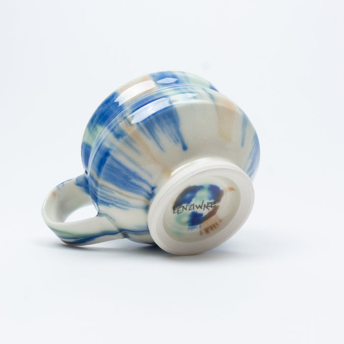 Fluxware Latte Cup w Abstract Pattern