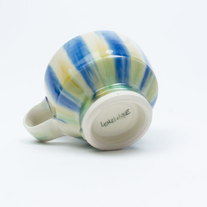 Fluxware Latte Cup w Vertical Wash Pattern