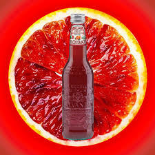 Galvanina Organic Blood Orange Soda, 12oz Case of (24-Bottles)