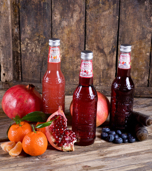 Galvanina Organic Blood Orange Soda, 12oz Case of (24-Bottles)