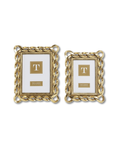 Gold Ribbon Photo Frame, 5x7