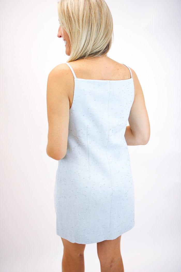 Haley Dress, Blue