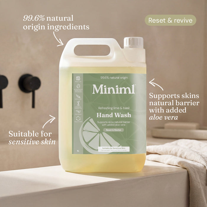 Hand Soap - Refreshing Lime & Basil - Bulk Refill