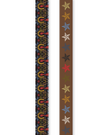 Hand-Stitched Silk Scarfette, Lone Star