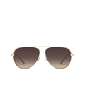 High Key Extra Large Sunglasses, Chamomile/Dark Fawn