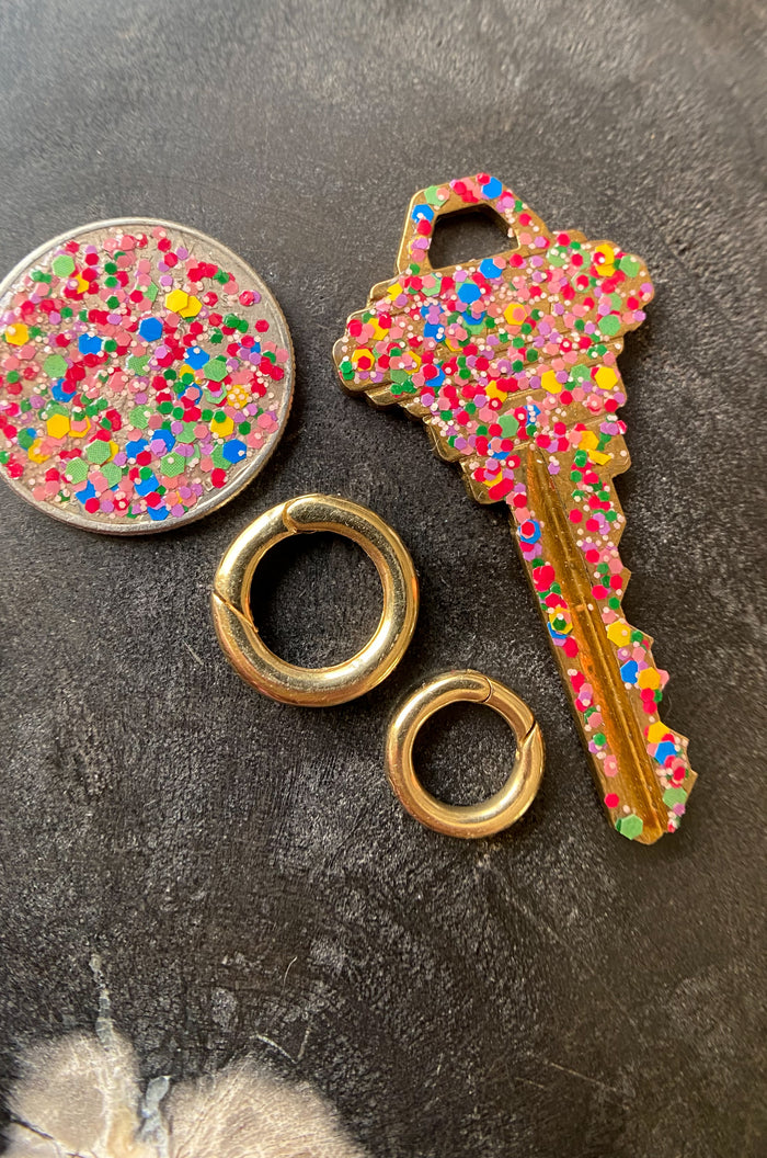 Hinged Charm Holder / Connector