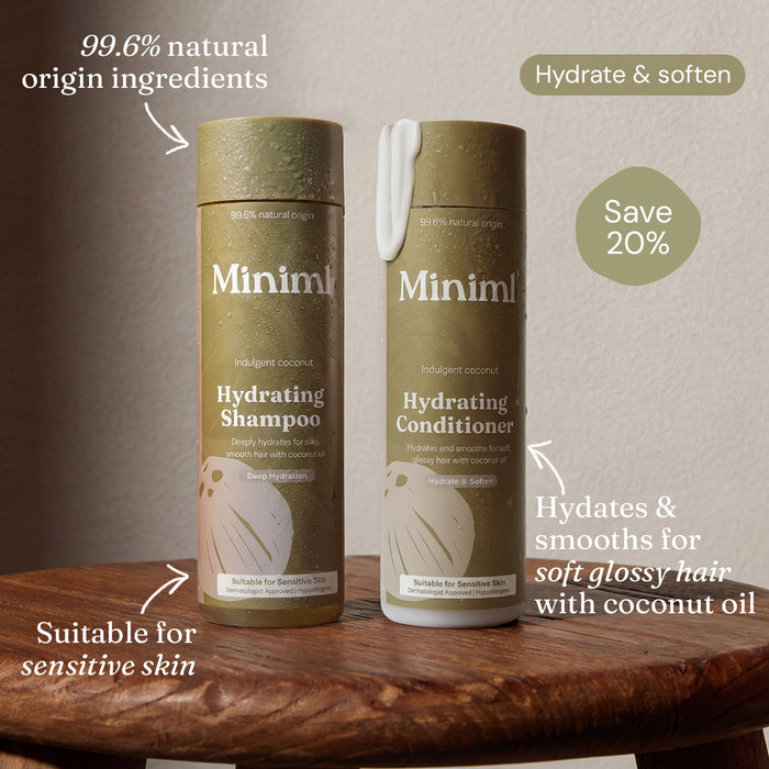 Hydrating Shampoo + Conditioner - Indulgent Coconut
