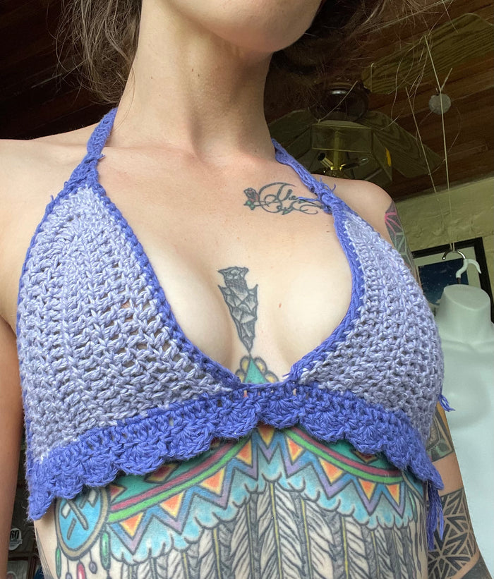Emily’s Lavender Bikini Top