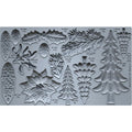 IOD Boughs Of Holly Decor Mould by Iron Orchid Designs - Winter 2026