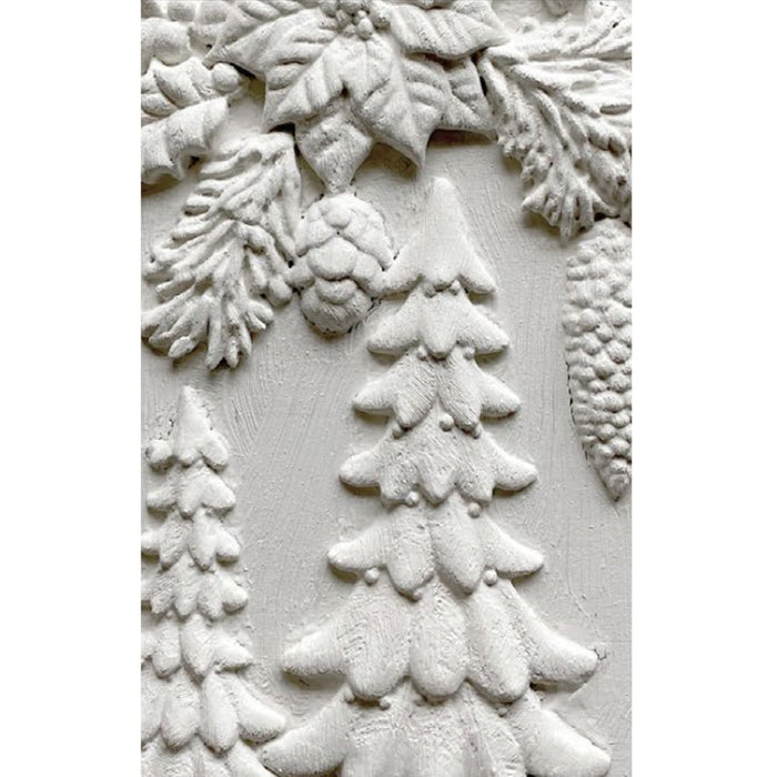 IOD Boughs Of Holly Decor Mould by Iron Orchid Designs - Winter 2026